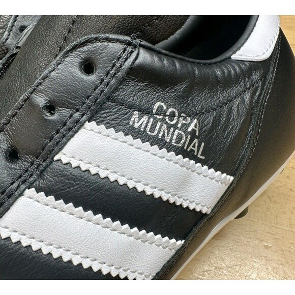 Adidas Copa Mundial Leather Soccer Cleats Black Made In Germany 015110 Size 10 - Picture 5 of 10